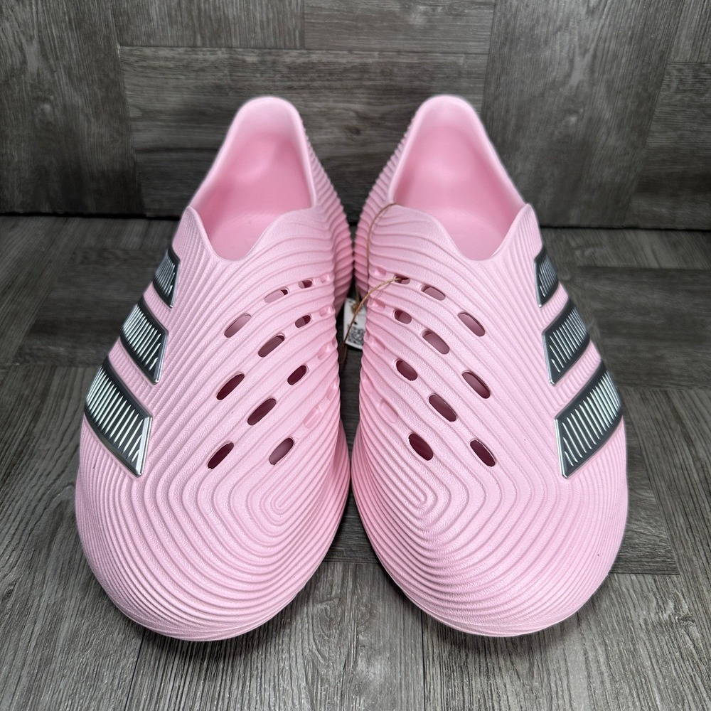 Adidas Purechill XJ Slip-On Sneakers Kids Size 6 Pink Silver KJ8112 NEW - Picture 4 of 9